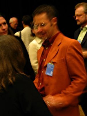 Jean-Fran&ccedil;ois Porchez, blurry but resplendent in russet